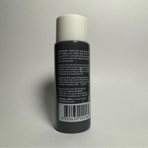Paula’s Choice Skin Perfecting Exfoliating 2% BHA Liquid 1oz Travel Size Mini - Picture 2 of 4
